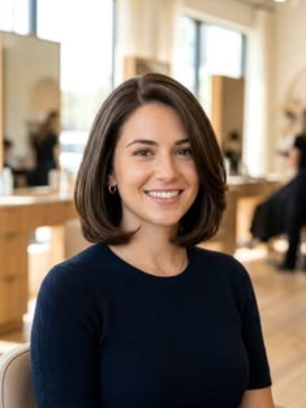 Balancing Proportions Through Slimming Short Hairstyles