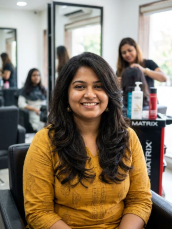 Indian Layered Styles – Layered Haircuts Chubby Face