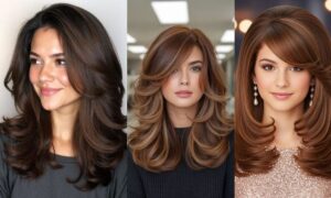 Layered haircuts Chubby Face