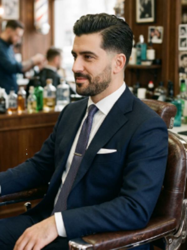 Classic Gentleman's Taper with Longer Top