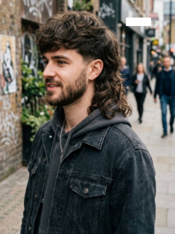 Layered Wavy Mullet