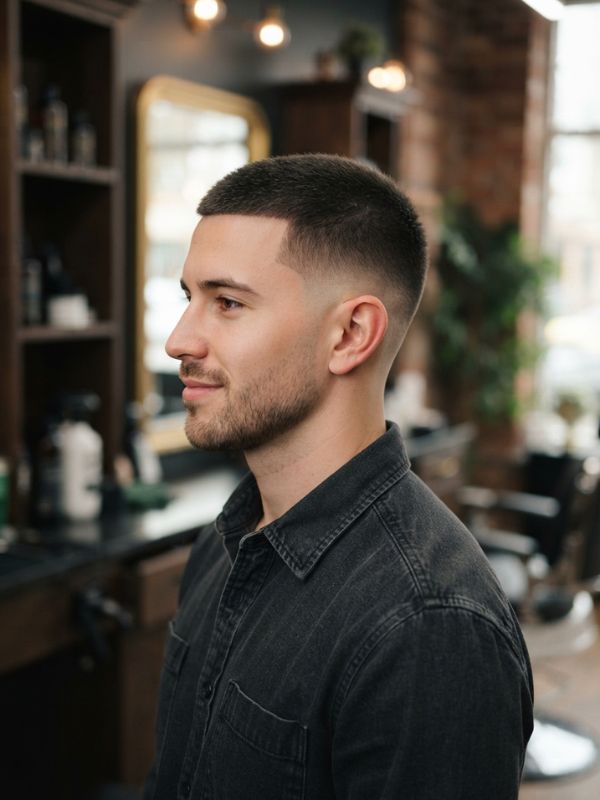 10 Guard Buzz Cut Low Taper