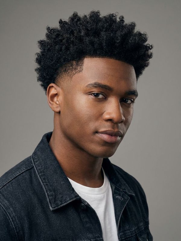 Blowout Low Taper Fade Curly Hair Kids And Teens
