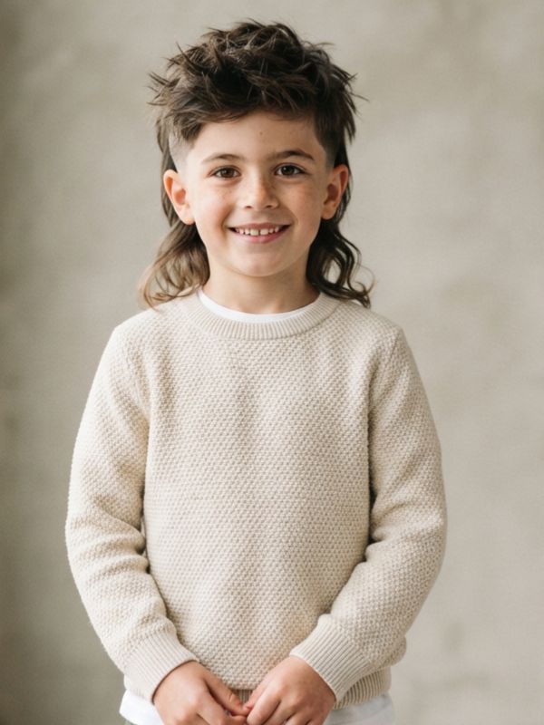 Boys Mullet Haircut