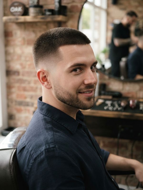 Buzz Cut 10 Guard Mid Taper