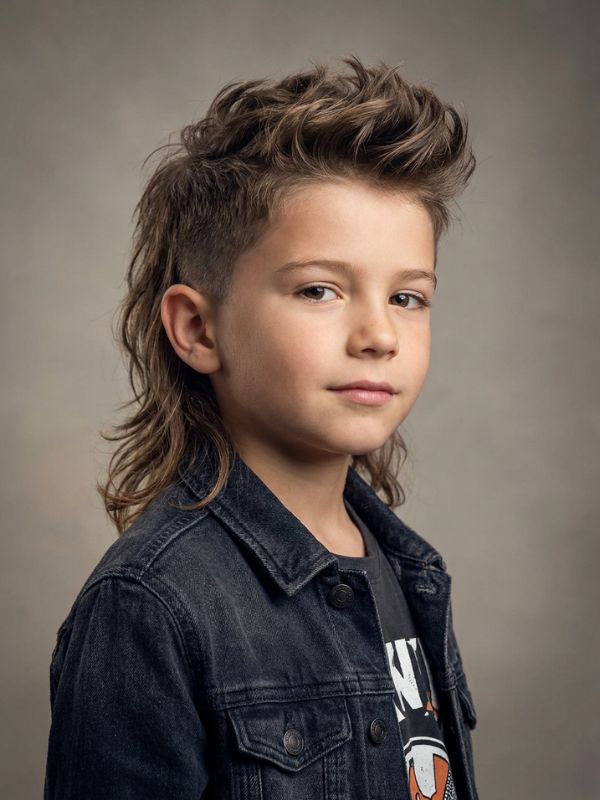 Cool Mullet Styles for Boys