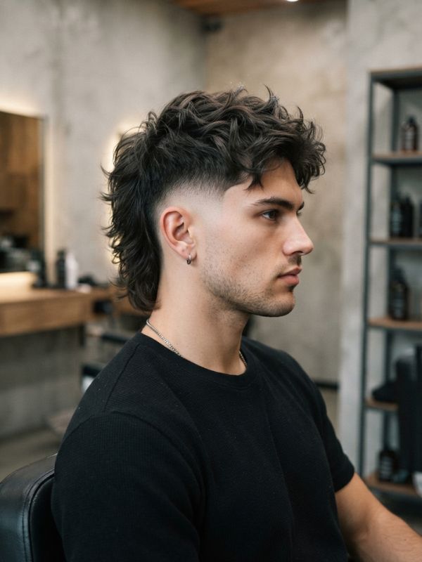 High Taper Mullet