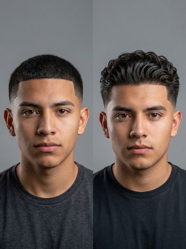 Hispanic vs Mexican Low Taper Fade