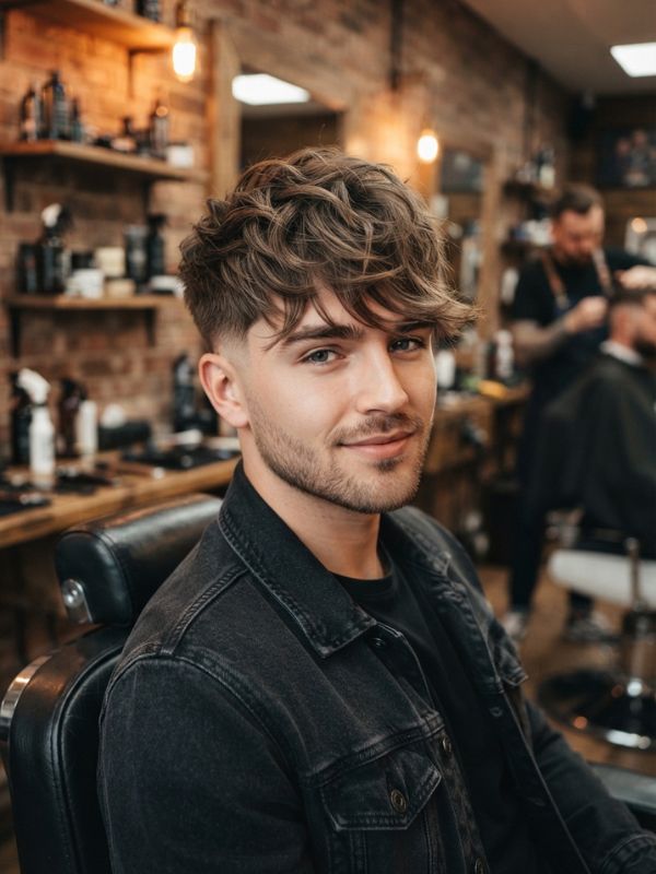 Long Textured Fringe