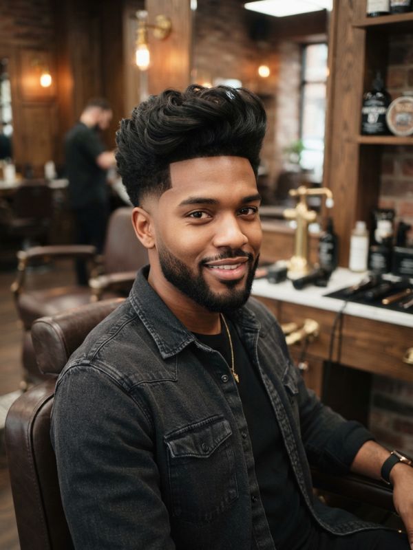 Low Taper Fade Ice Cream Haircut
