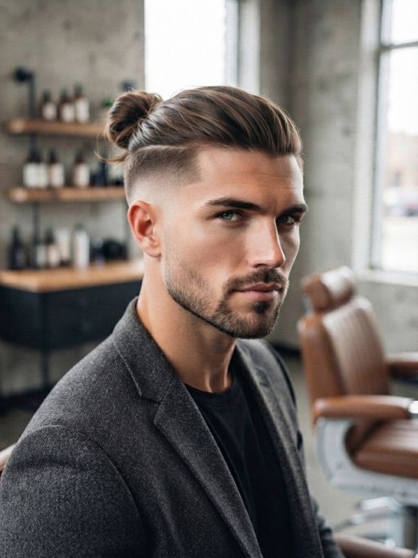 Man Bun with Undercut