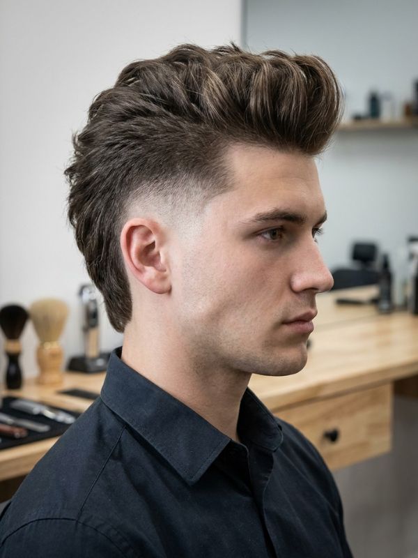 Modern Mullet Taper Fade