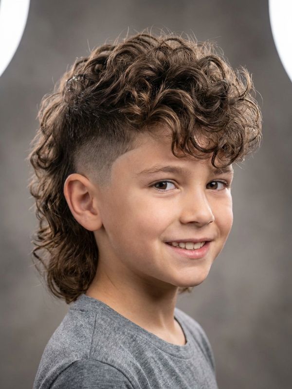 Unique Mullet Styles for Kids