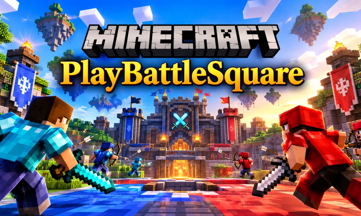 Minecraft PlayBattleSquare